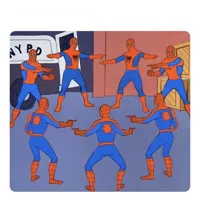 Spiderman Pointing Circle