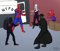 Spiderverse Pointing