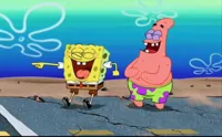 Spongebob and Patrick Laughing