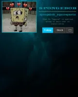 spongebob announcement template