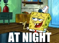 Spongebob At Night