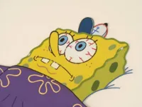 SpongeBob awake