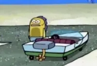 spongebob boat