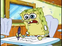 SPONGEBOB BOATING SCHOOL EXAMS