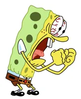 Spongebob excited