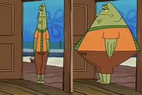 Spongebob flat fish