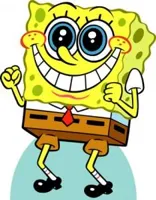 Spongebob happy