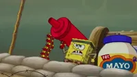 Spongebob ketchup gun