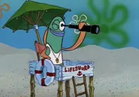 Spongebob lifeguard