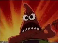 SpongeBob Nature Pants Mad Angry Grr Patrick