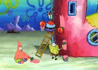 Spongebob painting