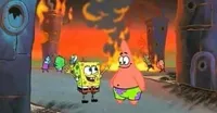 Spongebob Patrick Fire