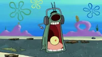 SpongeBob Plankton jaw-drop