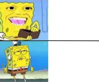 Spongebob rich/poor