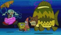 SpongeBob - Squidward Sea Bear Attack