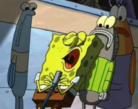 Spongebob  Striped Sweater