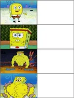 Spongebob strong