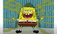 Spongebob with bad breath