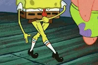 SpongeBobs leg