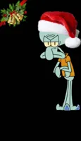 squidward christmas template