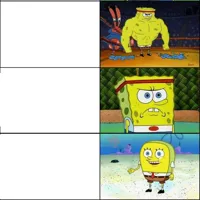 Strong Spongebob Flipped