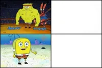 strong spongebob