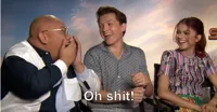 Tom Holland 'oh shit!'