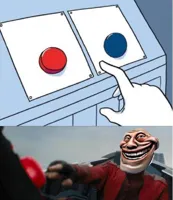 TROLL FACE SLAMS THE RED BUTTON