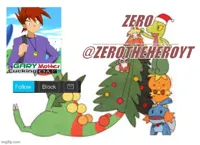 Zeros Christmas template